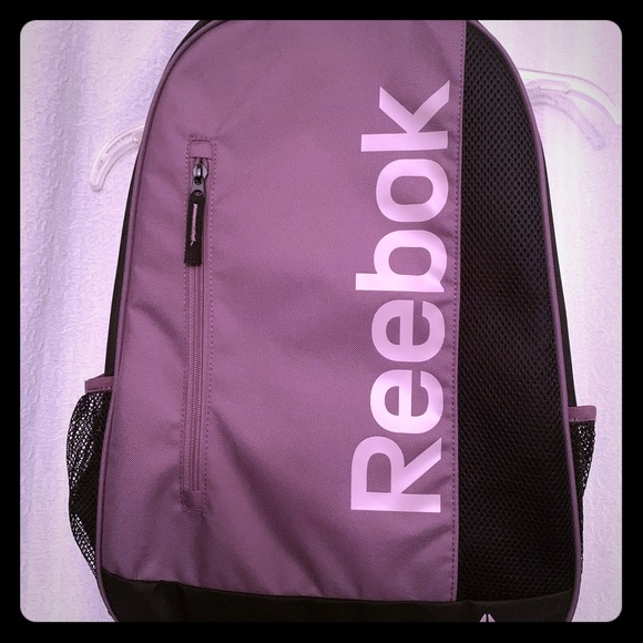 reebok backpack purple